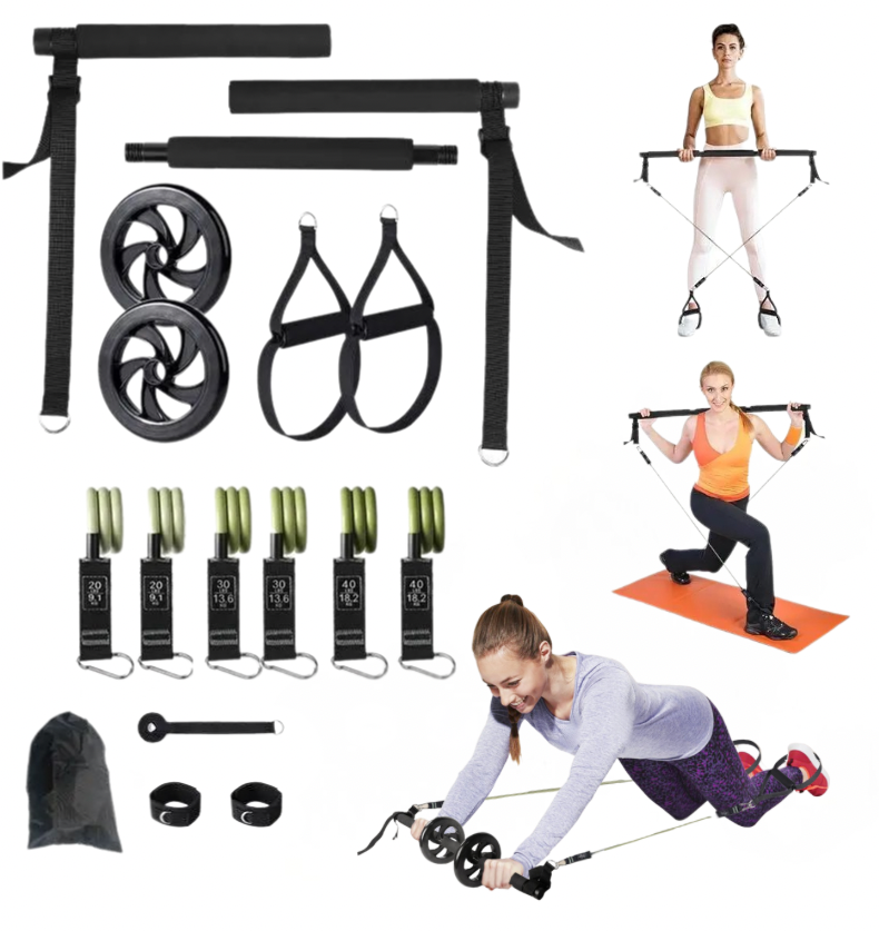 Nuvare Full-Body 18-Piece Workout Kit